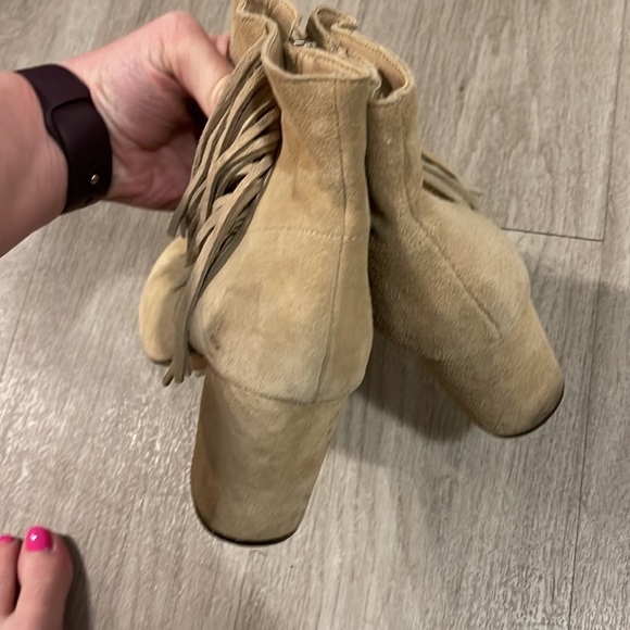 Urban Outfitters tassel zip up heeled booties - Picture 3 of 7